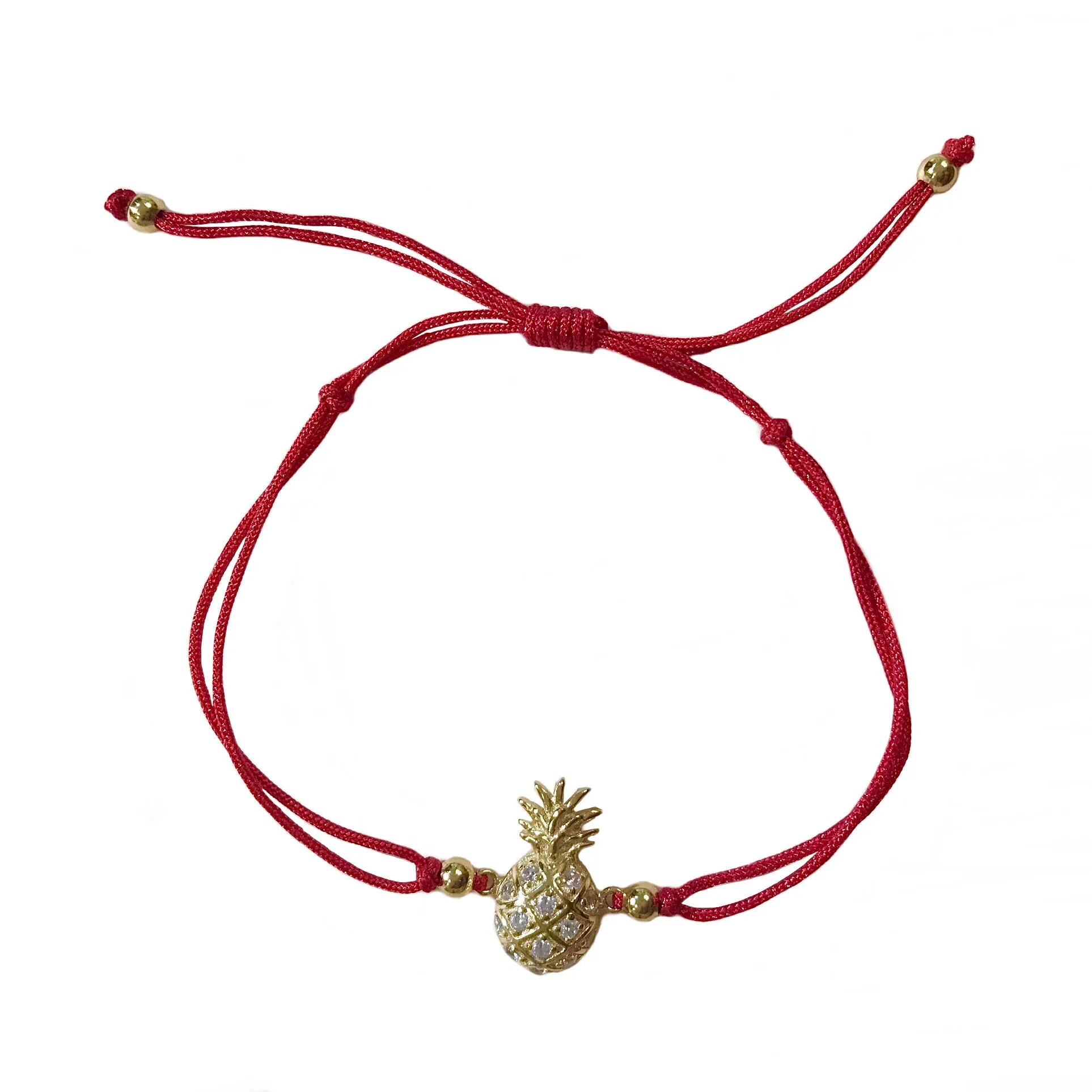 Pineapple Adjustable Bracelet