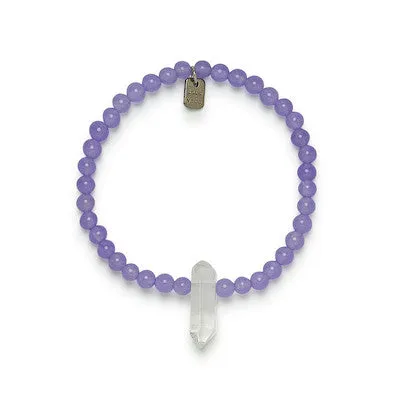 PURA VIDA INTENTION BRACELET AMETHYST