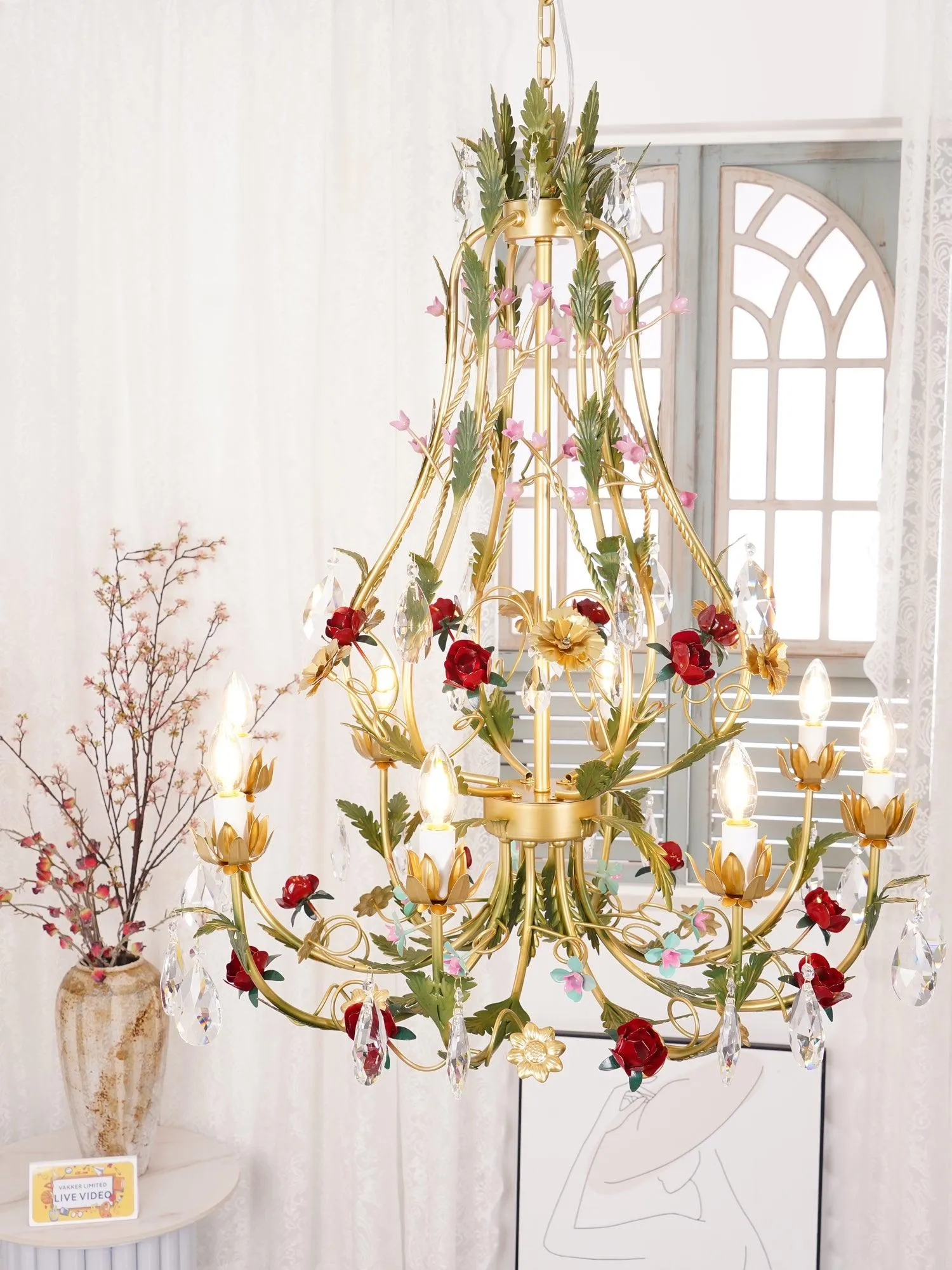 Rose Love Chandelier