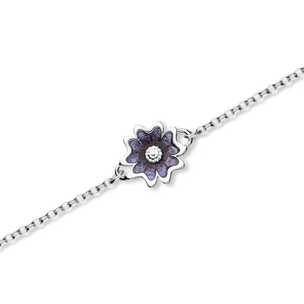 Scottish Primrose Silver Bracelet EBL112