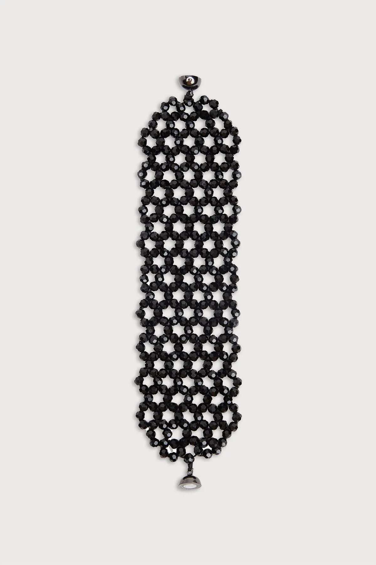 Seamless Glamour Crochet Bracelet