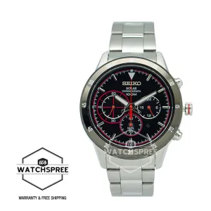 Seiko Criteria Solar Chronograph Watch SSC329P1 (Not For EU Buyers)