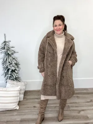 Shearling Long Coat