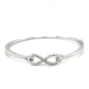 Silver Diamond Bracelet