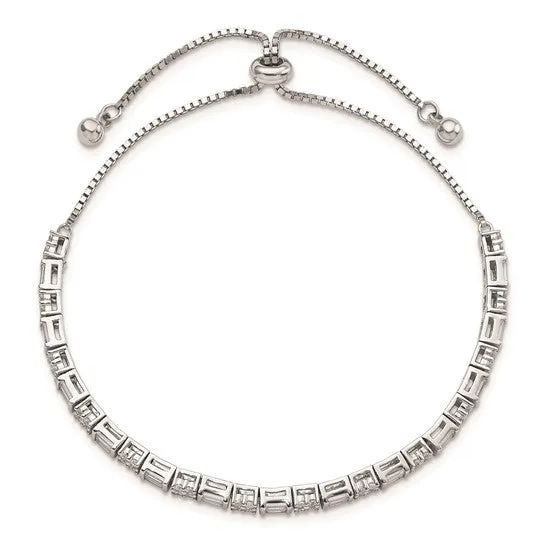 Silver Tennis Bracelet