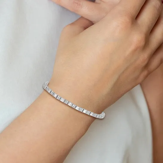 Silver Tennis Bracelet