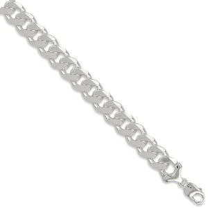 Sterling Silver 14.7mm Curb Bracelet