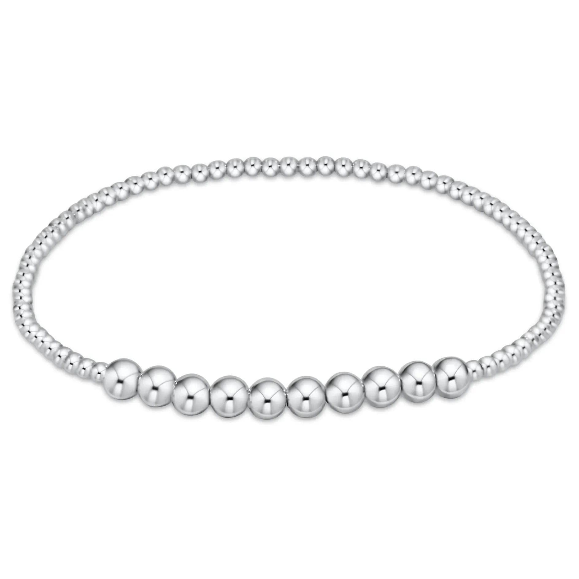 Sterling Silver - Classic Beaded Bliss Bracelets