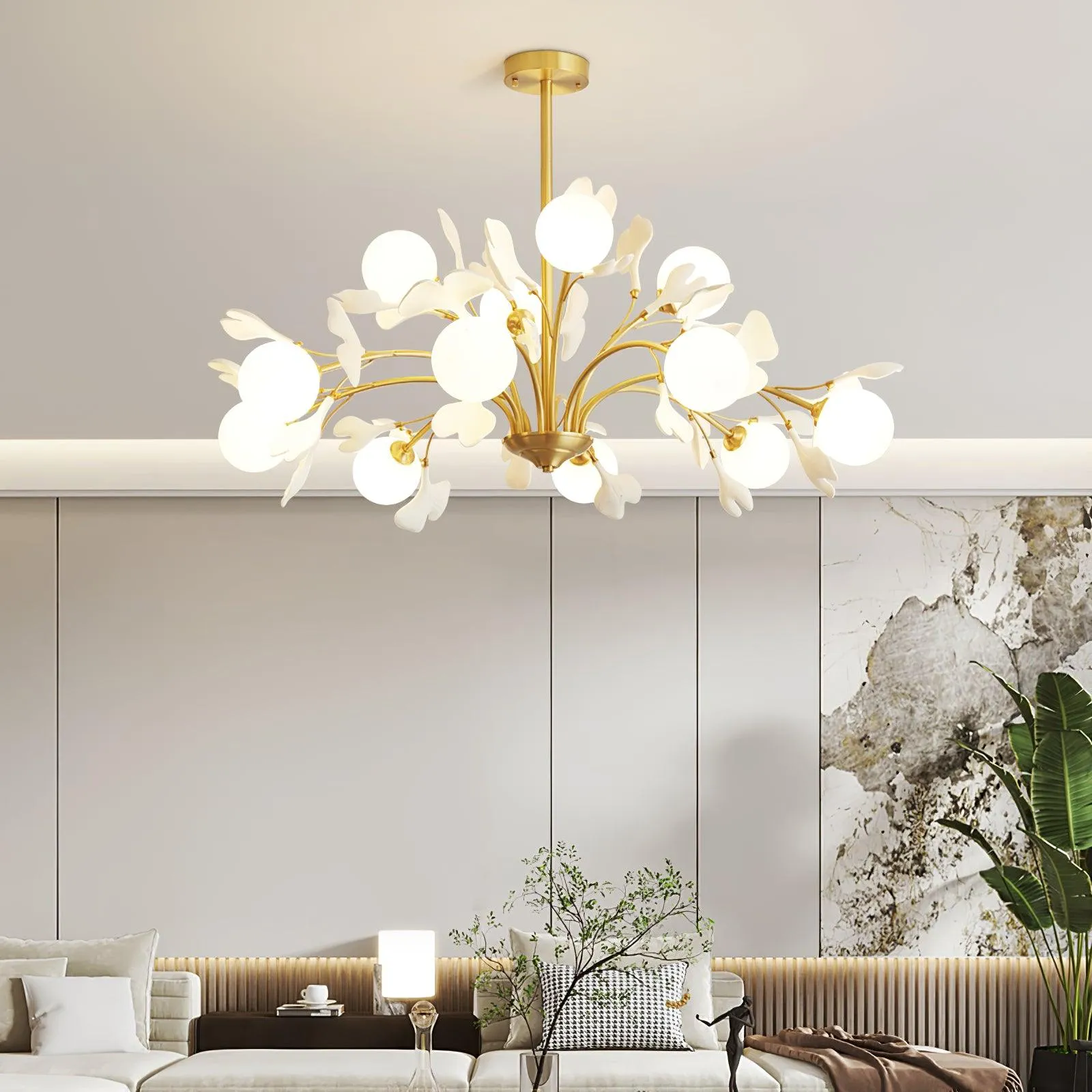 Vico Gingko Chandelier