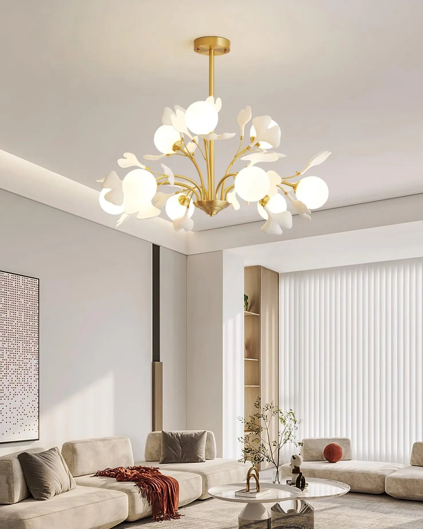 Vico Gingko Chandelier