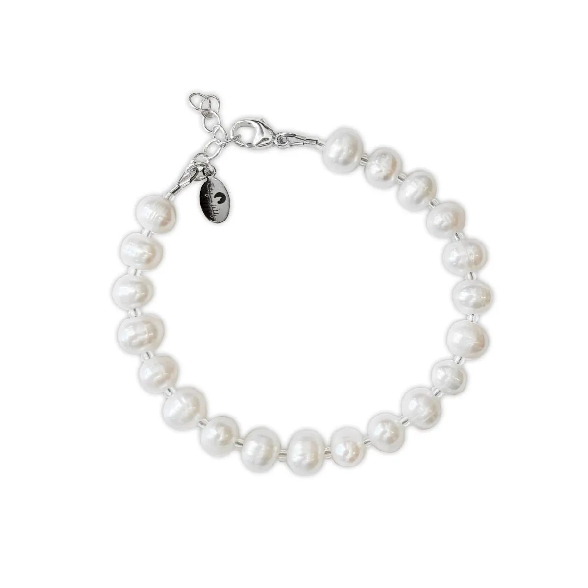 White Freshwater Pearl Bracelet