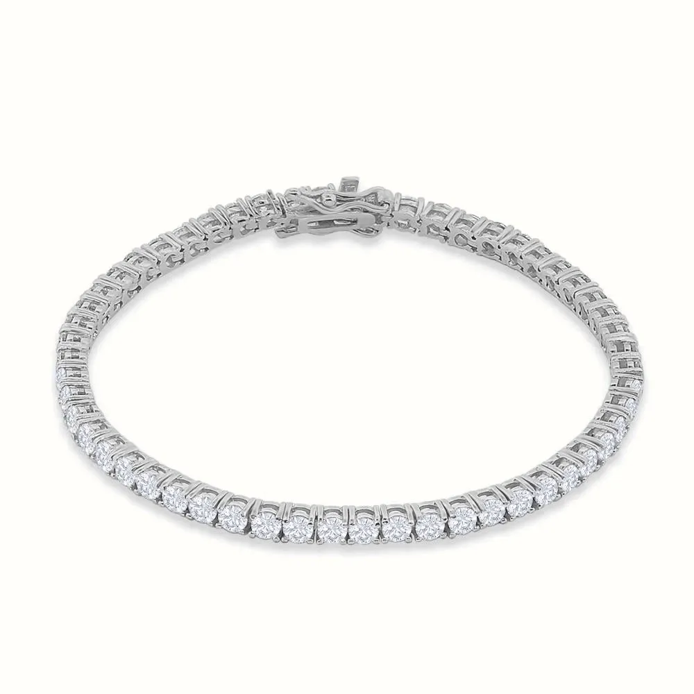 Women's Vermeil Diamond Buttercup Tennis Bracelet