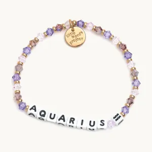 Zodiac Aquarius Bracelet - S/M